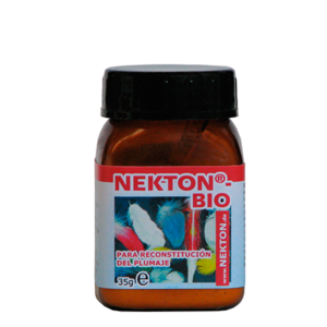 Bote nekton bio para reconstitución del plumaje de aves.